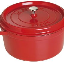 Garnek żeliwny okrągły STAUB 40509-852-0 – czerwony 6.7 ltr
