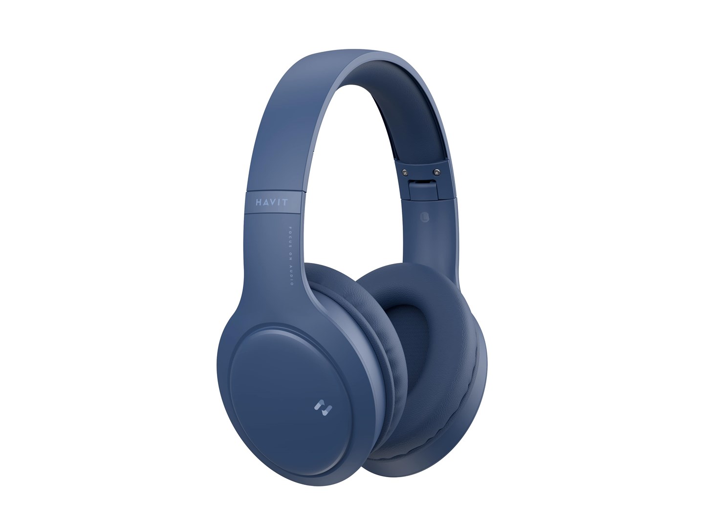 Bezprzewodowe słuchawki nauszne Havit H633BT (niebieski) - obrazek 3