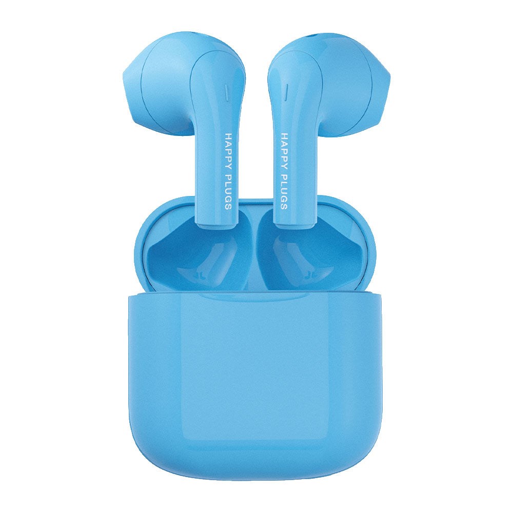 Słuchawki Bluetooth Happy Plugs, model Joy, True Wireless, kolor niebieski