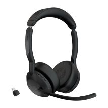 Jabra 25599-989-899 słuchawki/zestaw słuchawkowy Bezprzewodowy Opaska na głowę Biuro/centrum telefoniczne Bluetooth Podstawka do ładowania Czarny