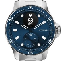Zegarek Withings Scanwatch Nova -älykello, 42 mm, sininen