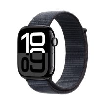 Zegarek APPLE WATCH SERIES 10 46MM Jet Black Aluminium Case z Ink Sport Loop GPS MWWR3QC/A