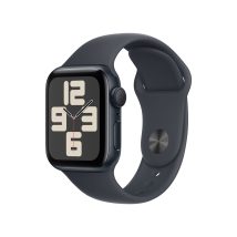 Zegarek Apple Watch SE (2024) GPS 40mm Midnight Aluminium Case with Sport Band M/L – Midnight