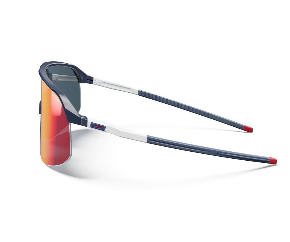 Okulary Density - matowy niebieski/biały/czerwony - obrazek 4