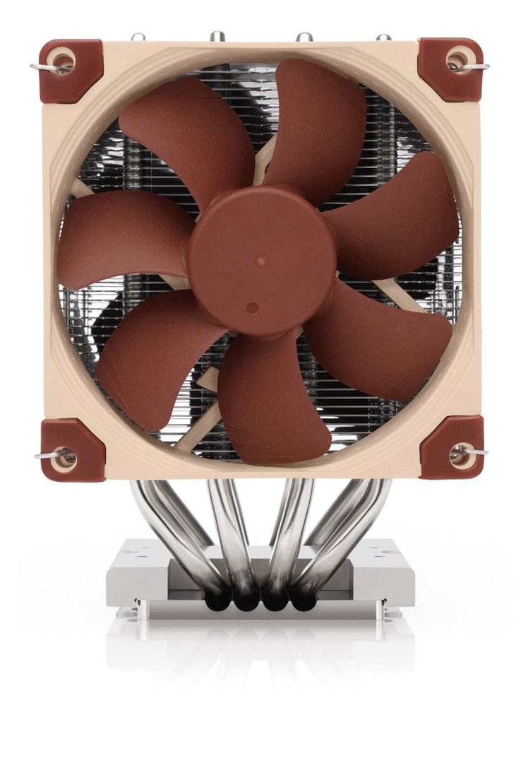 Noctua NH-D9 DX-4677 4U system chłodzenia komputerów Procesor Chłodnica powietrza 9,2 cm Aluminium, Beżowy, Brązowy - obrazek 3