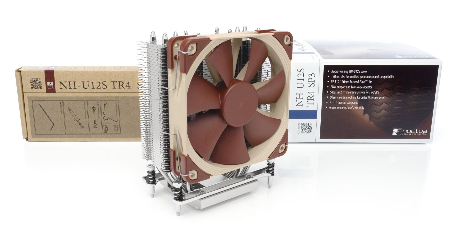 Chłodzenie CPU NOCTUA NH-U12S TR4-SP3 dla AMD (sTRX4, sWRX8, TR4, SP3) - obrazek 3