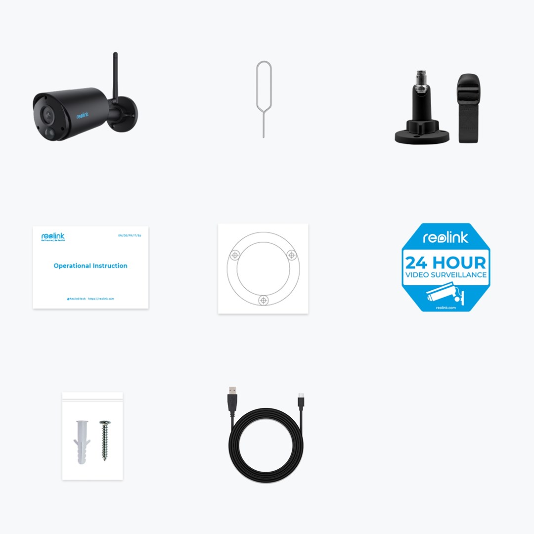 Kamera Reolink Argus B320 czarna - obrazek 4