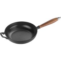 Patelnia żeliwna z drewnianym uchwytem Staub – 24 cm
