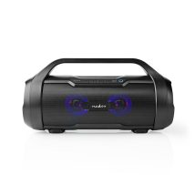 Głośnik Nedis Party Boombox 60W LED [60W/ 6Std Akku/ Bluetooth/ TWS/ LED]