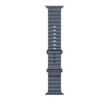 Zegarek Apple 49mm Anchor Blue Ocean Band – Natural Titanium Finish