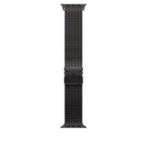 Bransoleta Apple Watch Milanese do Watch Ultra 49mm Titan Schwarz (S)