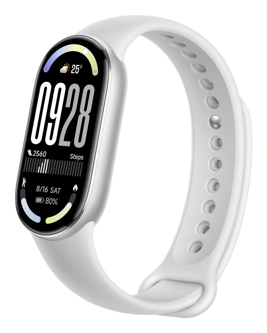 Opaska sportowa Smartwatch Xiaomi SmartBand 10 Srebrny AMOLED BT - obrazek 3