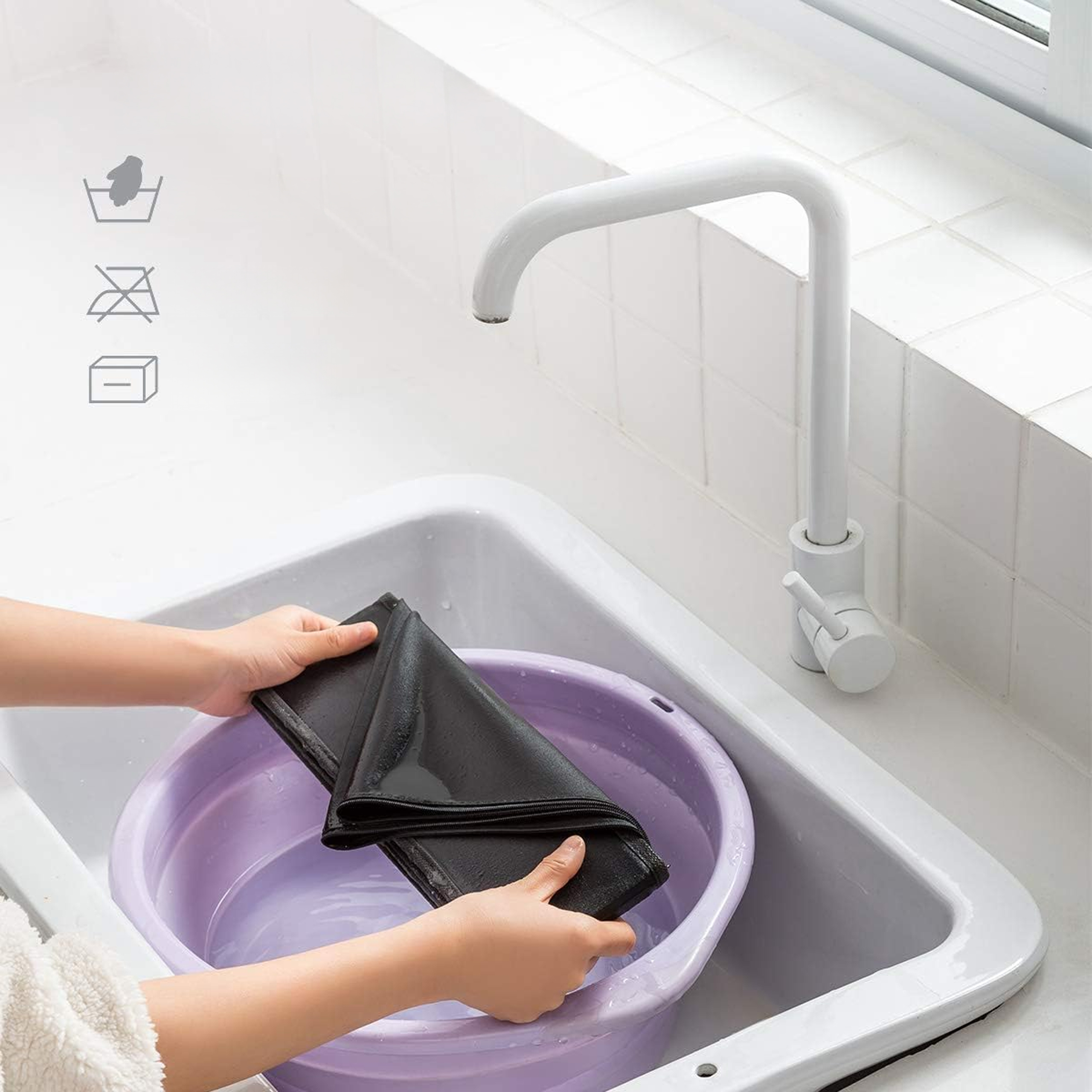 ORGANIZER NA BIELIZNĘ SKARPETKI DO SZUFLADY SZAFY WKŁAD 24 PRZEGRÓDKI - obrazek 9