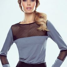 Bluzka Model Tifany Grey/Black – Eldar