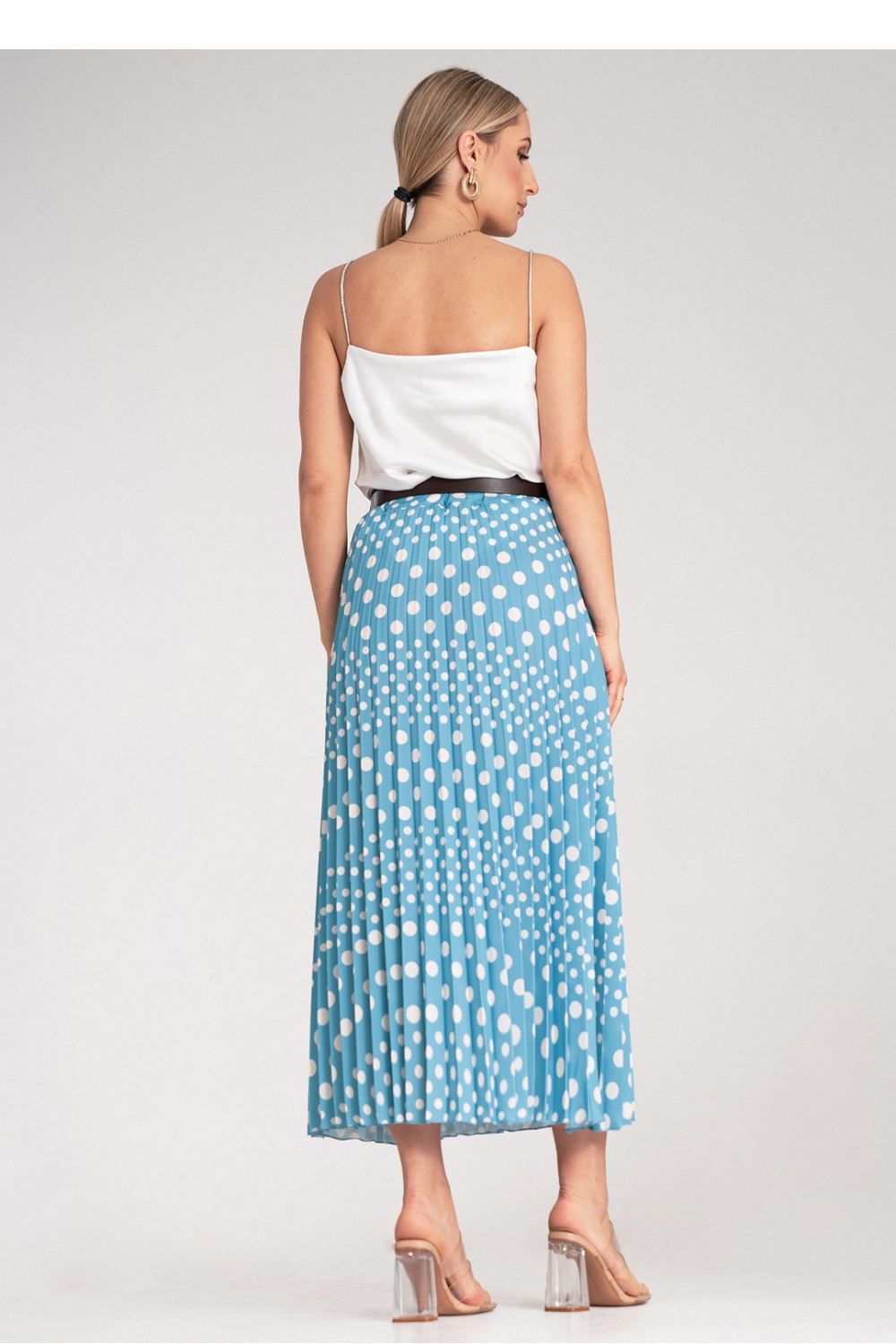 Spódnica Model M1155 Blue - Figl - obrazek 4