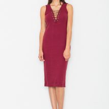 Sukienka Model M487 Bordo – Figl