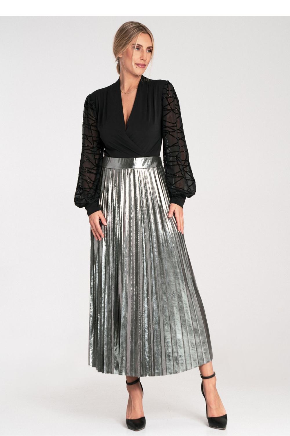 Spódnica Model M1089 Grey - Figl - obrazek 3