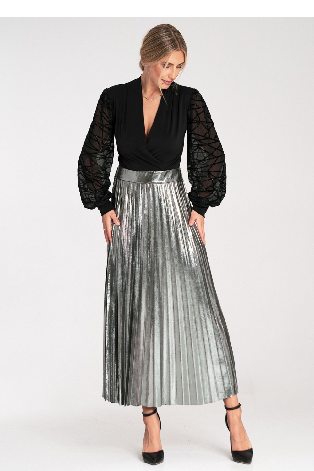 Spódnica Model M1089 Grey - Figl - obrazek 5