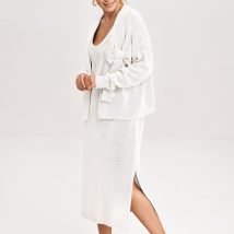 Sukienka Komplet Model M997 Ecru – Figl