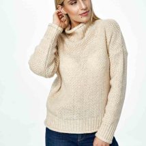 Sweter Damski Model M886 Beige – Figl