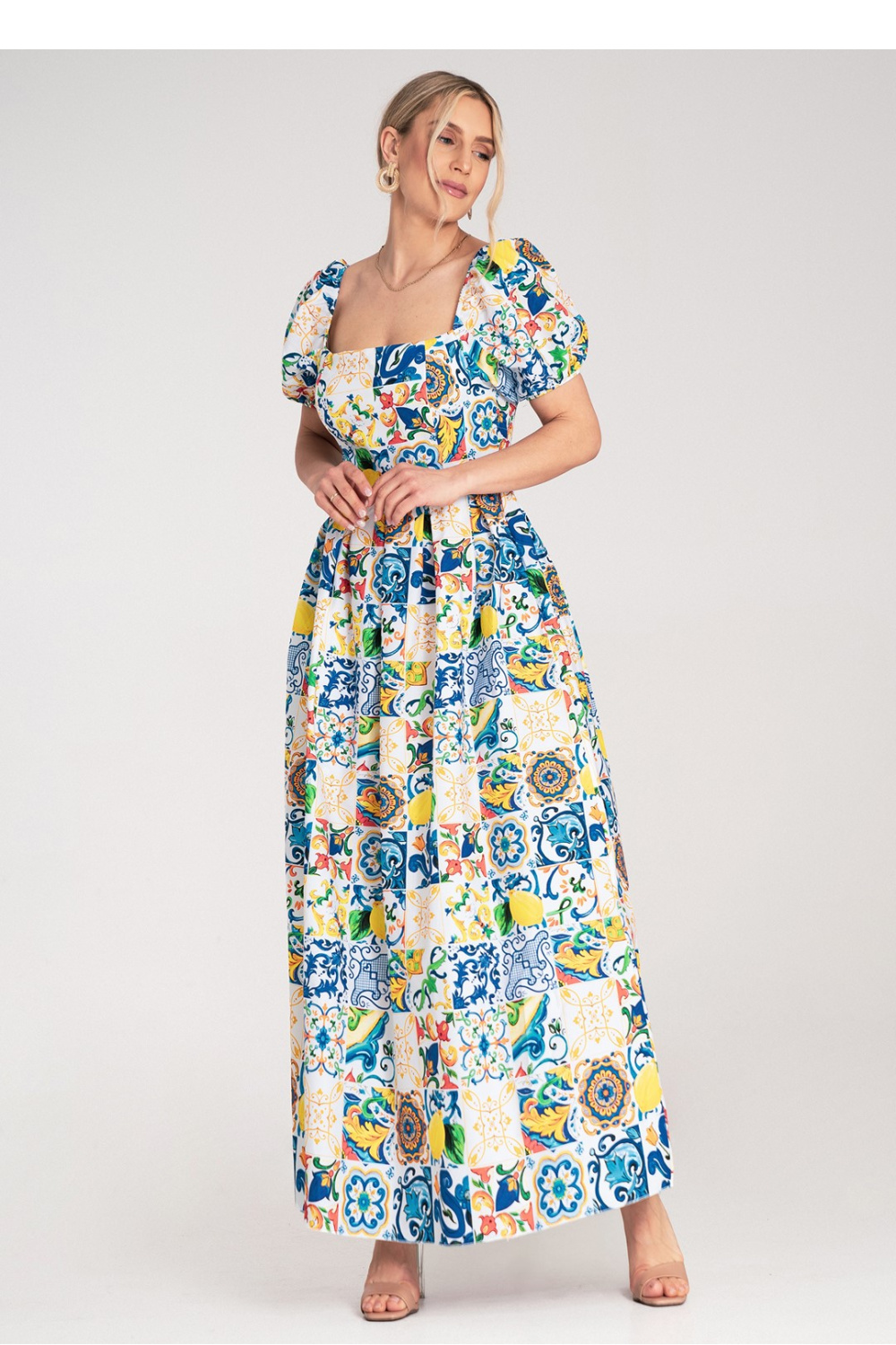 Sukienka Model M1187 Blue - Figl - obrazek 3