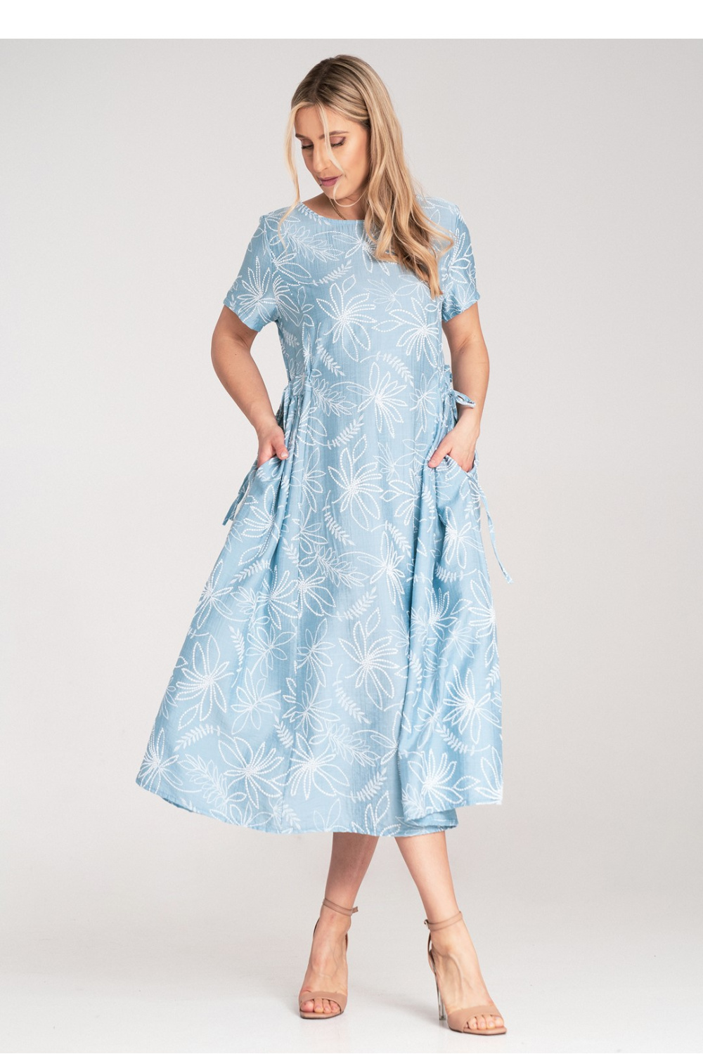 Sukienka Model M1181 Blue - Figl - obrazek 3