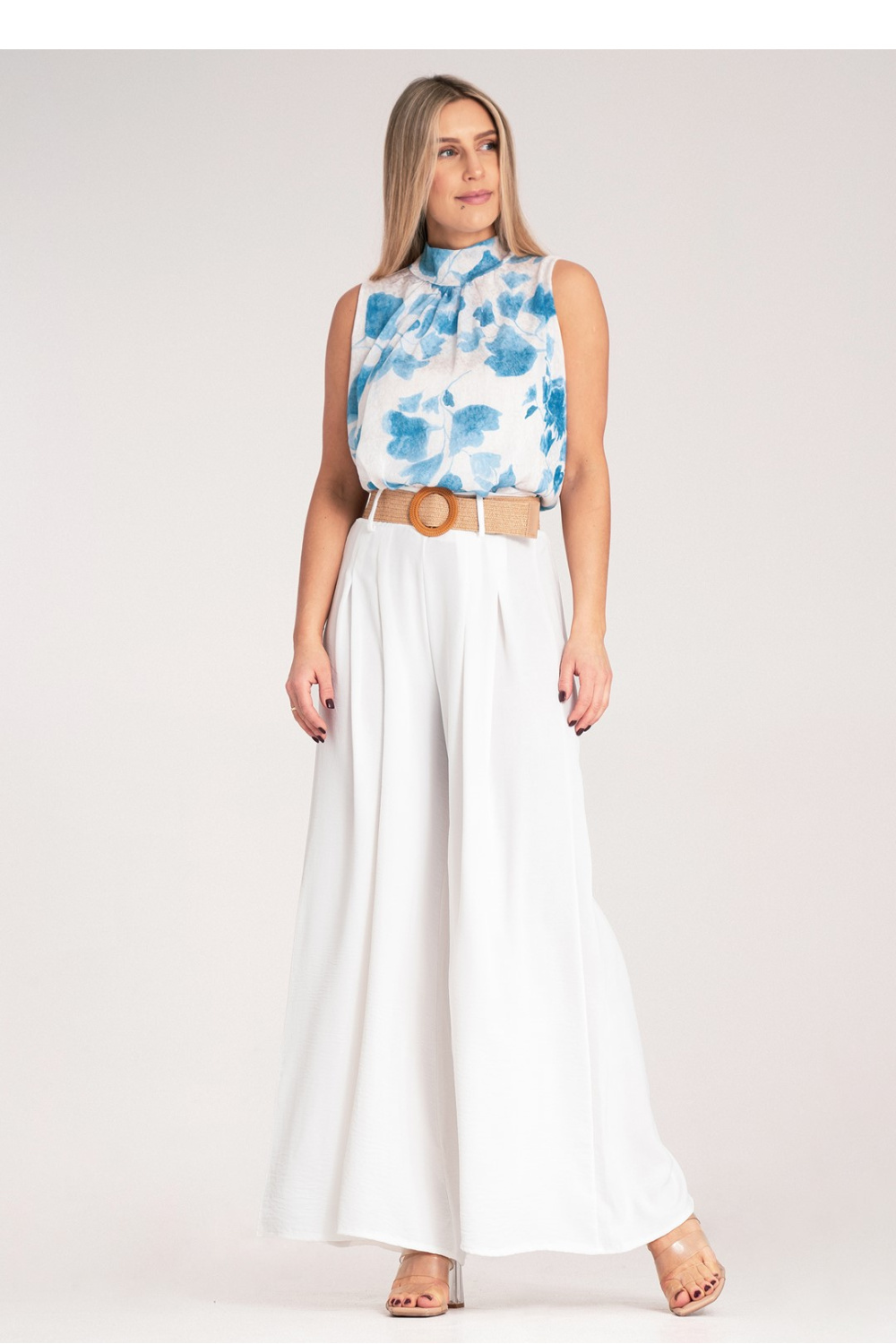 Spodnie Damskie Model M1160 White - Figl - obrazek 3