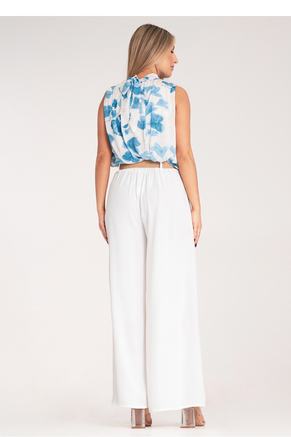 Spodnie Damskie Model M1160 White - Figl - obrazek 4