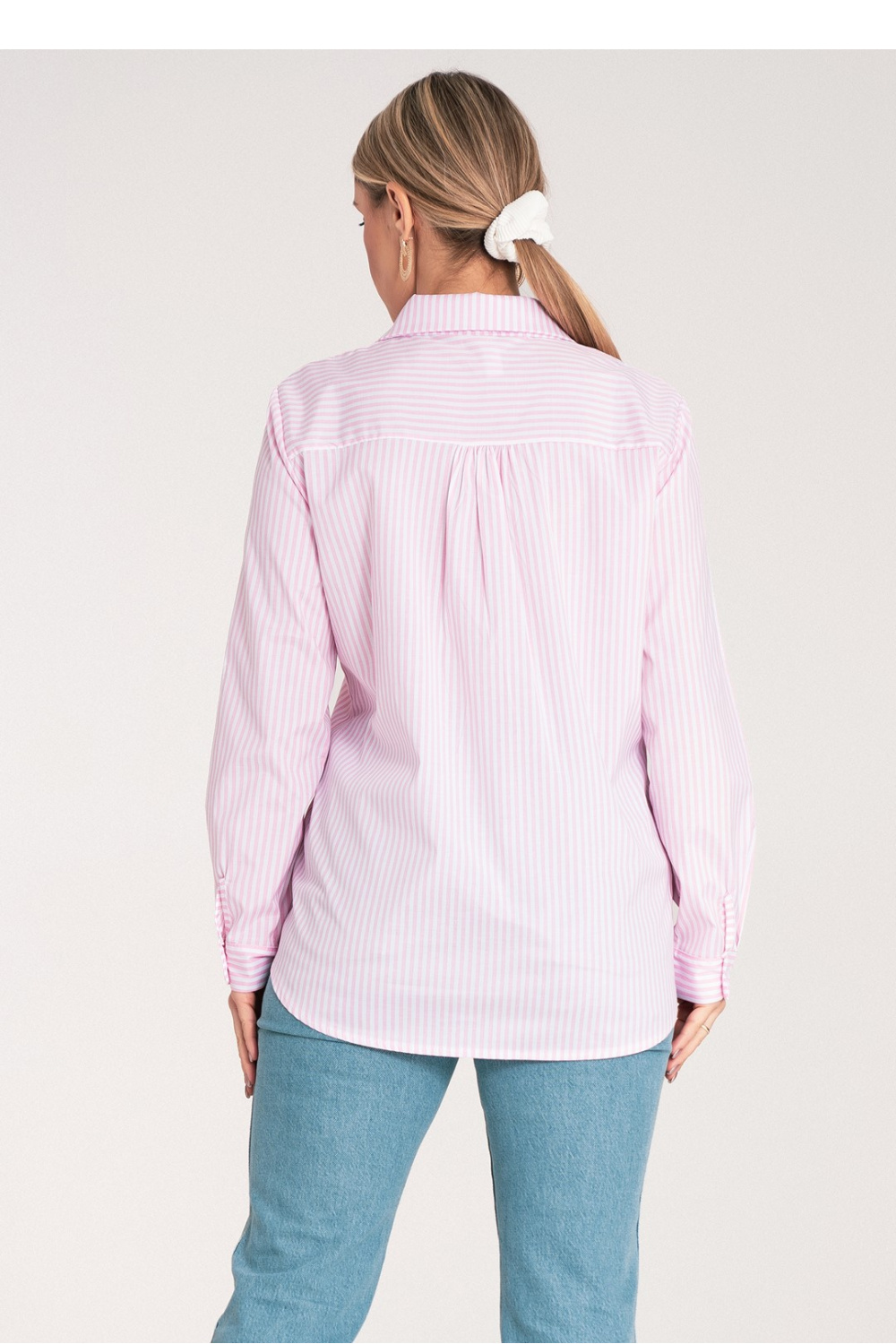 Koszula Damska Model M1174 Pink - Figl - obrazek 4