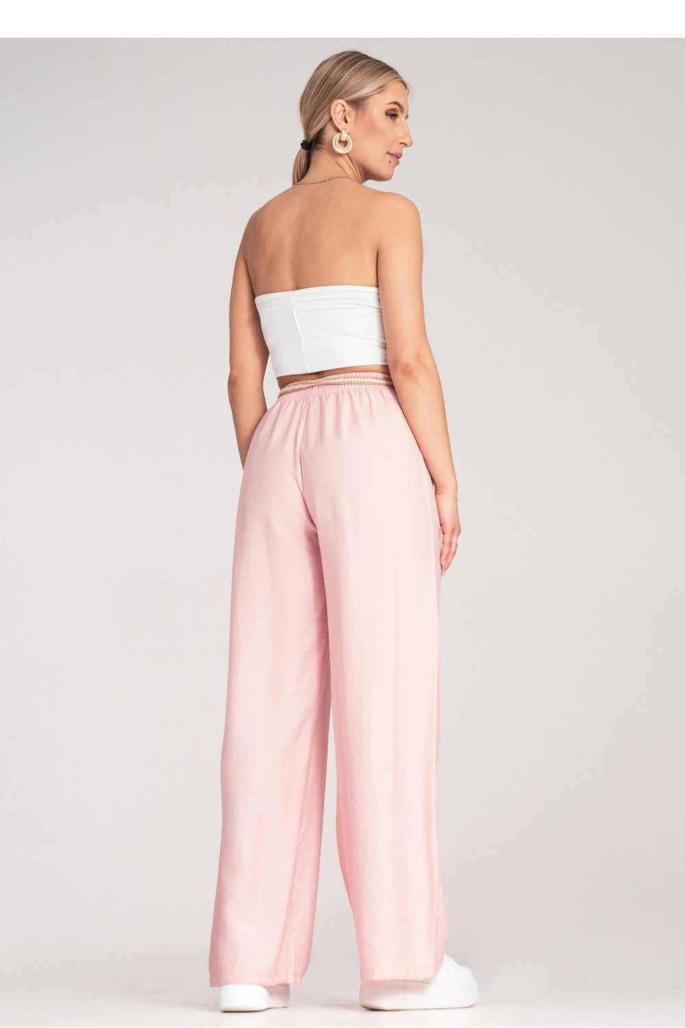 Spodnie Damskie Model M1149 Pink - Figl - obrazek 4