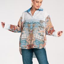 Koszula Damska Model M1146 Blue – Figl