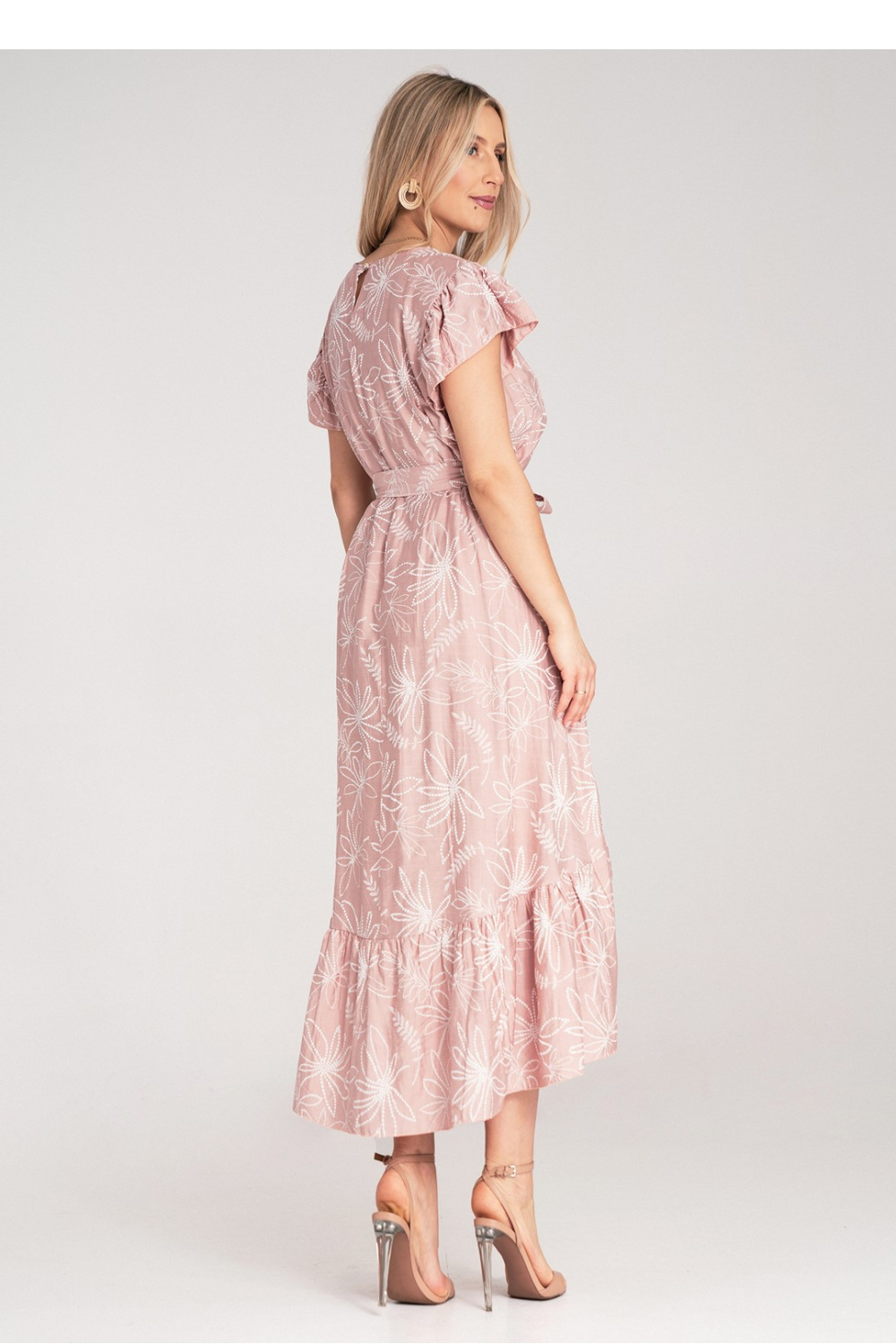 Sukienka Model M1179 Pink - Figl - obrazek 4