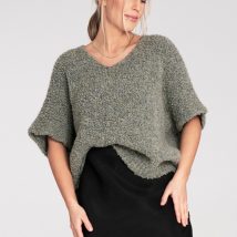 Sweter Damski Model M1109 Green – Figl