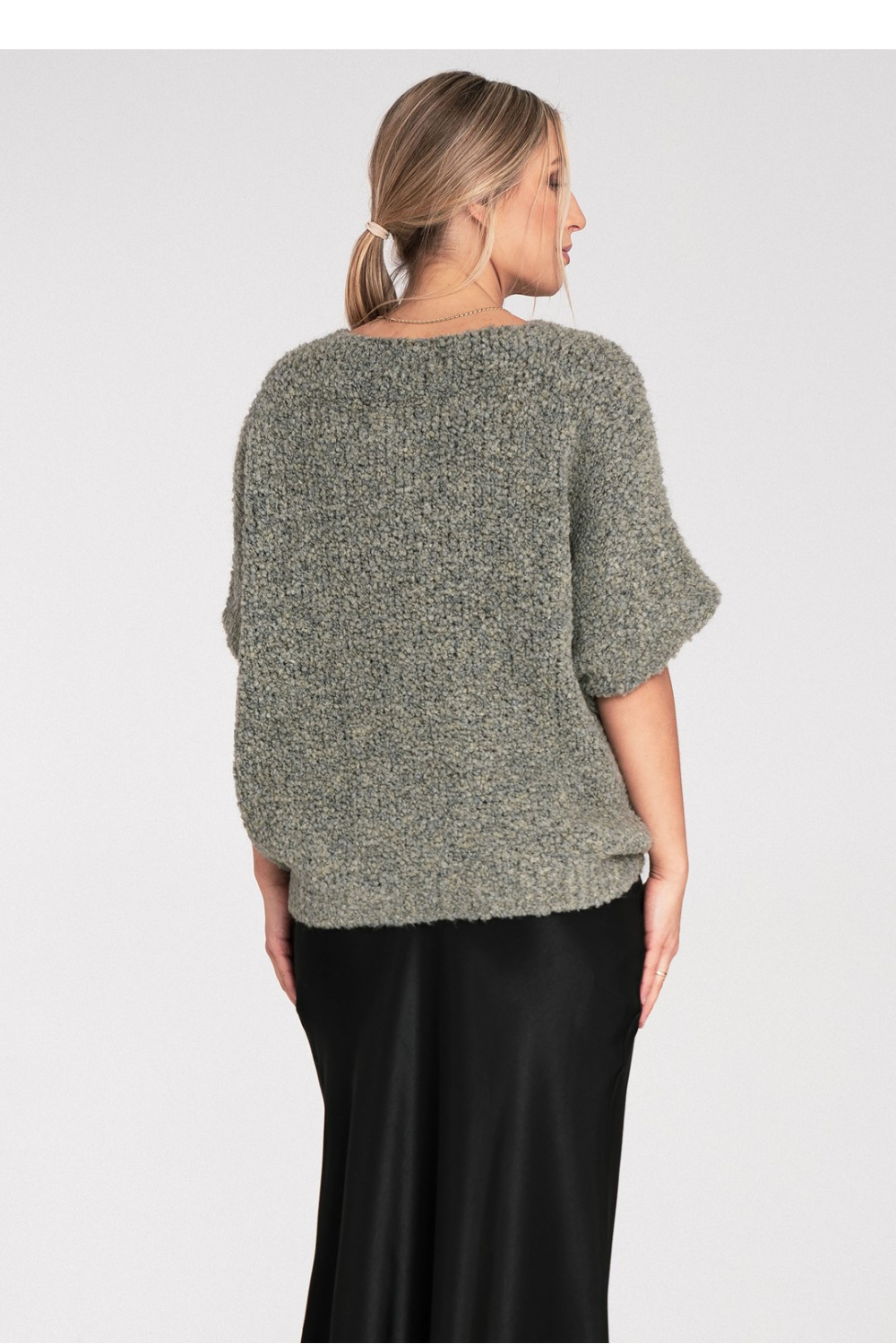 Sweter Damski Model M1109 Green - Figl - obrazek 4