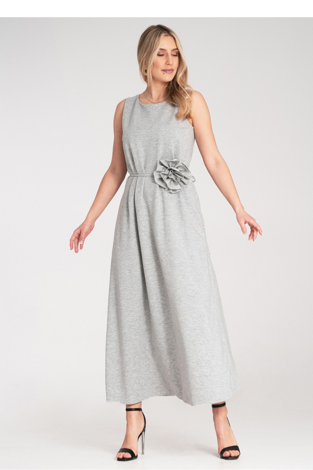 Sukienka Model M1191 Grey - Figl - obrazek 5