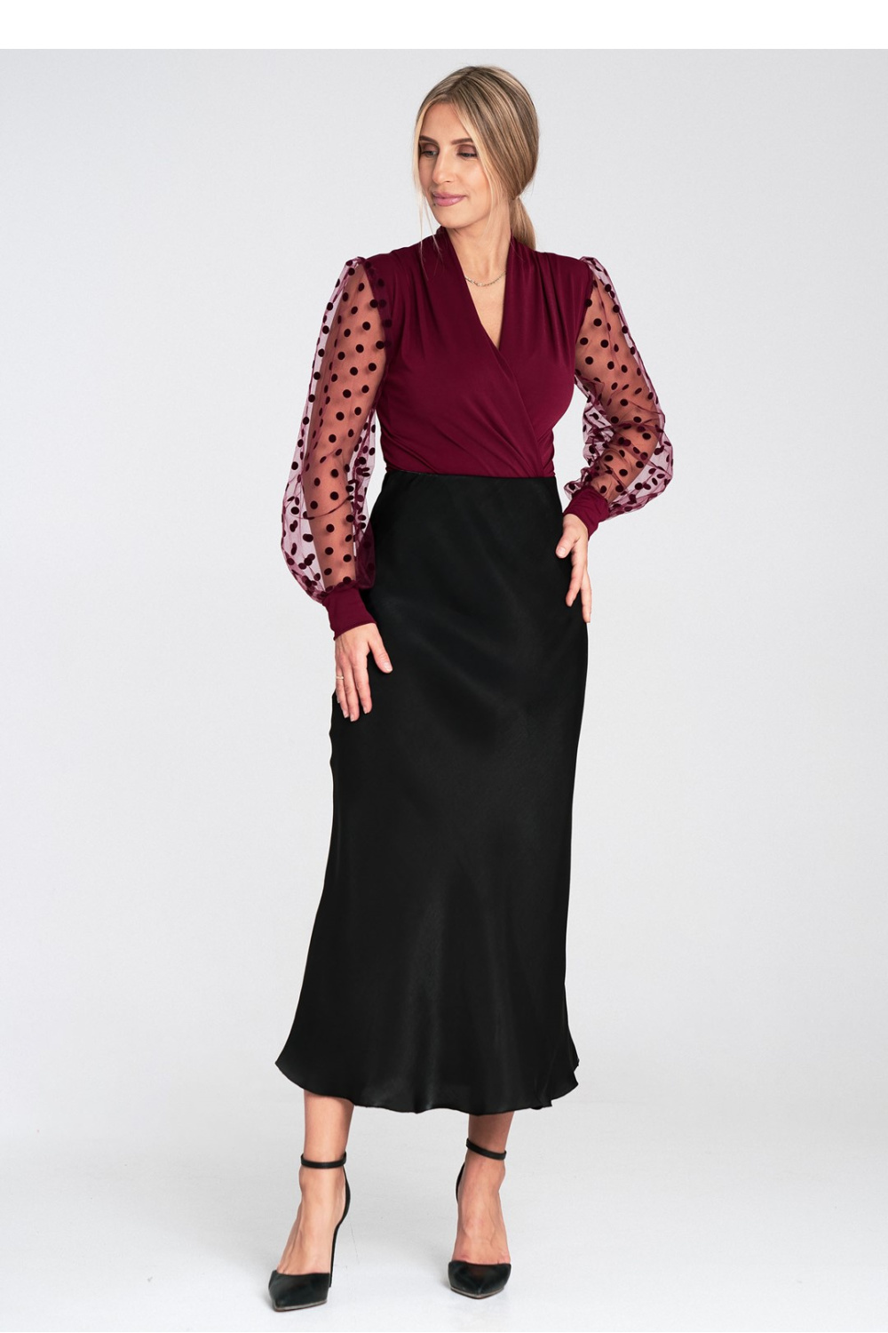 Body Model M1082 Bordo - Figl - obrazek 3