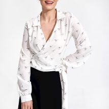 Bluzka Model M868 Ecru – Figl