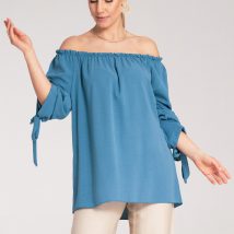 Bluzka Model M1133 Blue – Figl