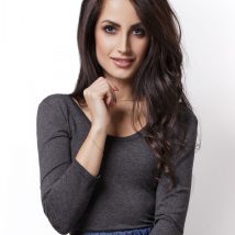 Bluzka Izabelle B36 Grafit – IVON