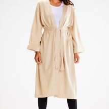 Sweter Kardigan Model A617 Beige – awama