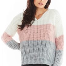 Sweter Damski Model A390 Pink – awama