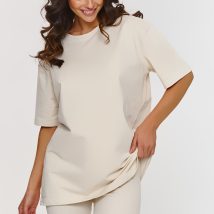 Spodnie Komplet Model A7 Light Beige – Makadamia