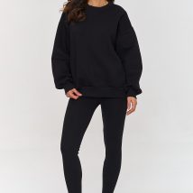 Spodnie Komplet Model A1 Black – Makadamia