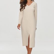 Sukienka Model M845 Light Beige – Makadamia