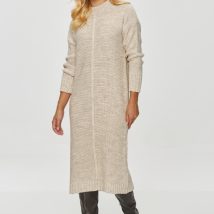 Sukienka Model S147 Beige Melange – Makadamia