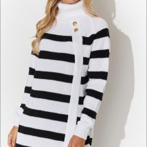 Golf Damski Model S138 White/Black – Makadamia