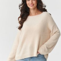 Sweter Damski Model S171 Light Beige – Makadamia