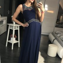 Sukienka Wieczorowa Model 17771 Navy – YourNewStyle