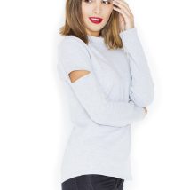 Bluzka Model K339 Grey – Katrus