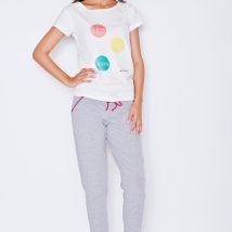 Spodnie Damskie Model K277 Grey/Pink – Katrus